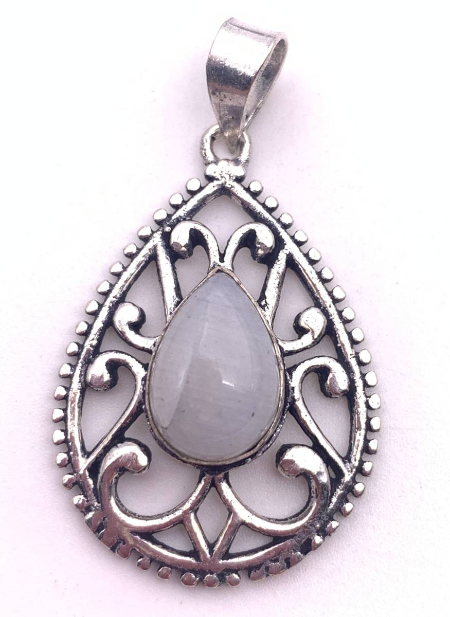 天然石ムーンストーン ペンダントトップ-C1拍卖