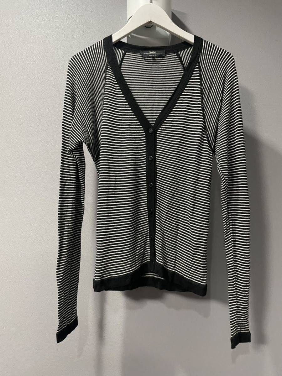 Weekend Max Mara長袖カーディガンボーダートップスレディース拍卖