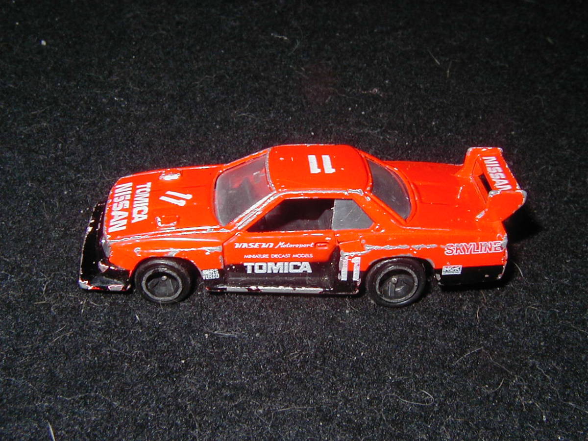 トミカ №65 日産 スカイライン シルエットフォーミュラ 日本製 中古品 ニッサン NISSAN SKYLINE SILHOUETTE FORMULA MADE IN JAPAN拍卖