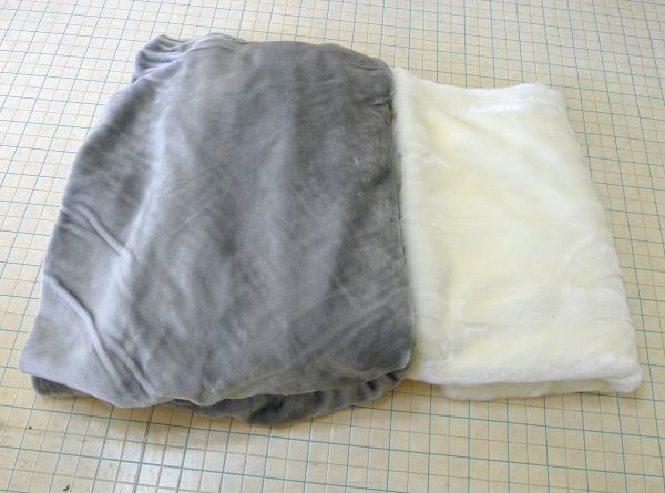 d265【未使用】布 2点まとめ ホワイト 巾114㎝ グレー 巾136㎝ 手芸 裁縫 【直接引取歓迎 大阪市生野区】/140拍卖