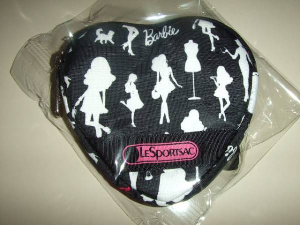 レスポートサック☆ハートコインポーチ☆☆バービー☆新品拍卖