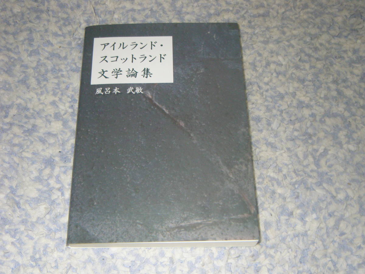 アイルランド・スコットランド文学論集 風呂木武敏拍卖