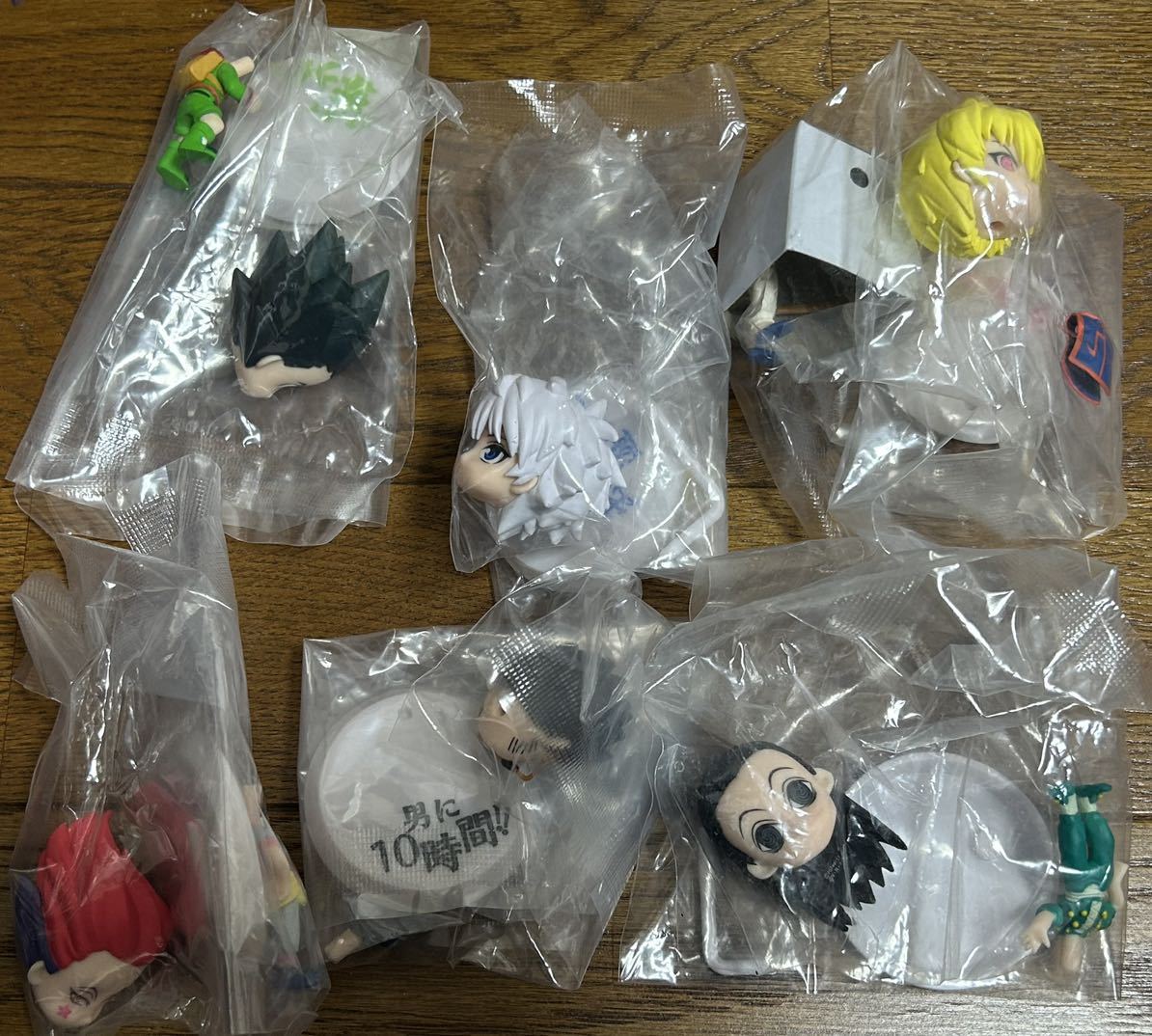 一番くじHUNTER×HUNTER ハンター×ハンター 緋色の追憶編 E賞 ちびきゅんキャラ フィギュア ゴン/キルア/クラピカ/ヒソカ/レオリオ/イルミ拍卖