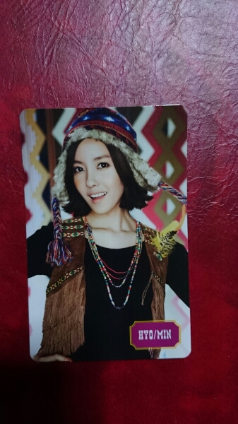 T-ARA ヒョミン yayaya トレカ 即決 Hyomin トレーディングカード Japanese ver. 日本盤 フォトカード拍卖