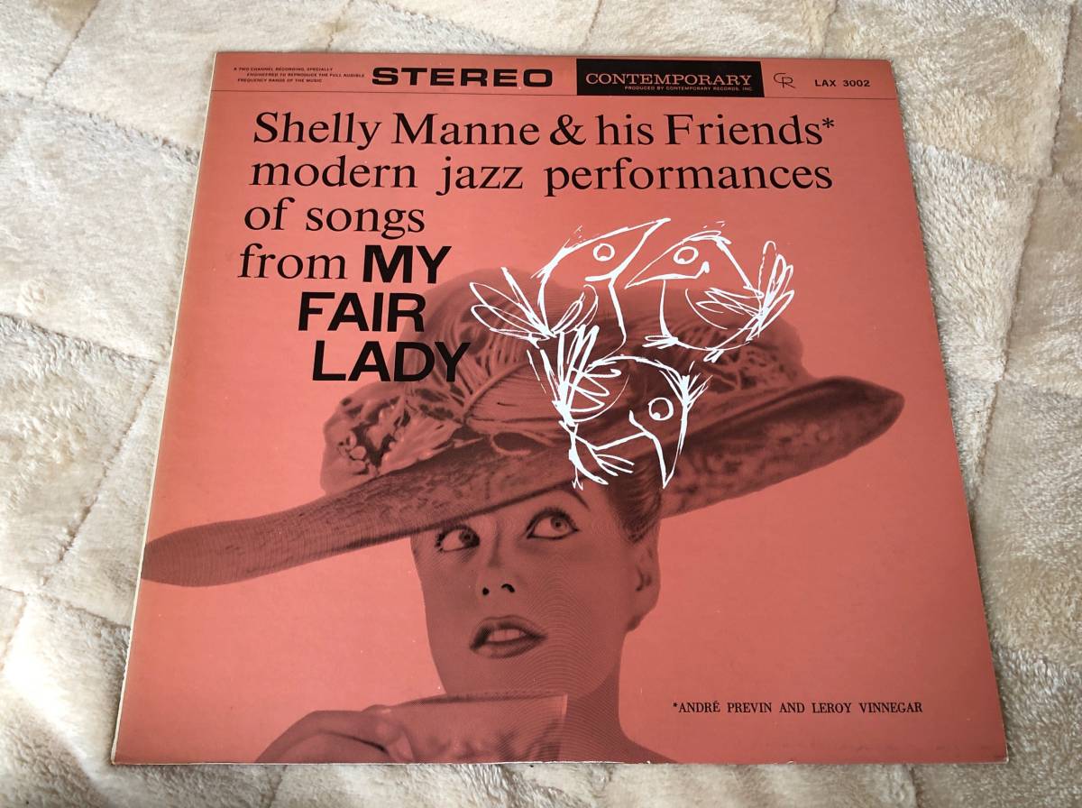 シェリー・マン/マイ・フェア・レディー 中古LP アナログレコード Shelly Mann アンドレ・プレヴィン Andre Previn LAX-3002 Vinyl拍卖