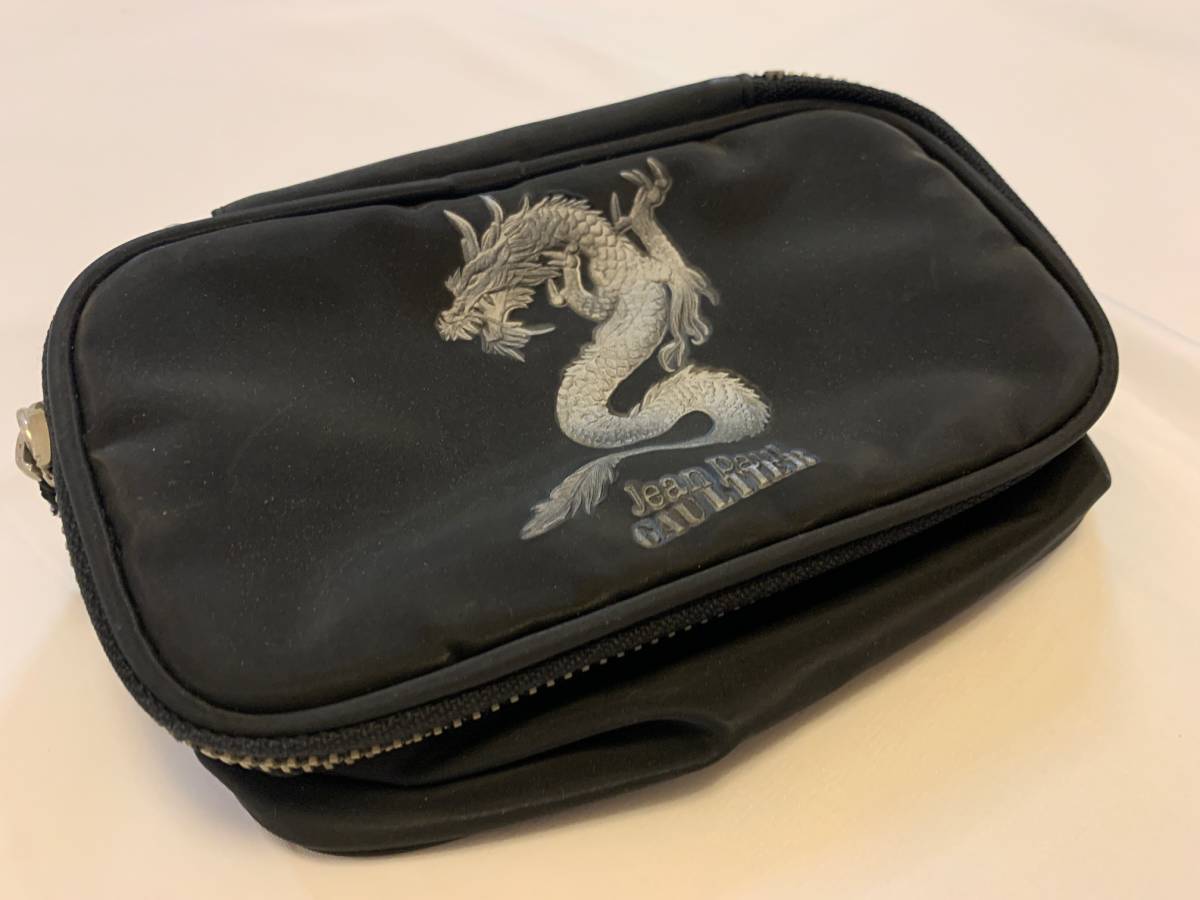 Jean Paul GAULTIER ジャンポールゴルチエ ゴルチェ ポーチ 龍 ドラゴン dragon pouch アーカイブ archive拍卖