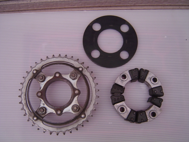 〇ホンダ GB250(MC10)純正 リアスプロケット(ダンパー部付属)拍卖