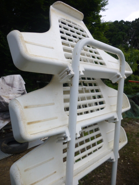 ■千葉・クボタ・田植機・5条・SPU50・苗棚・苗タンク・アダプター・取付金具付・左右セット・パーツ拍卖