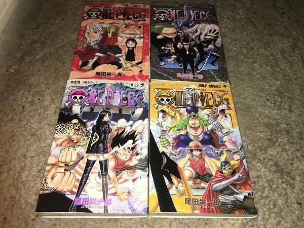 【尾田栄一郎 ONE PIECE(ワンピース) 第38、41、42、44巻】 (4冊セット)拍卖