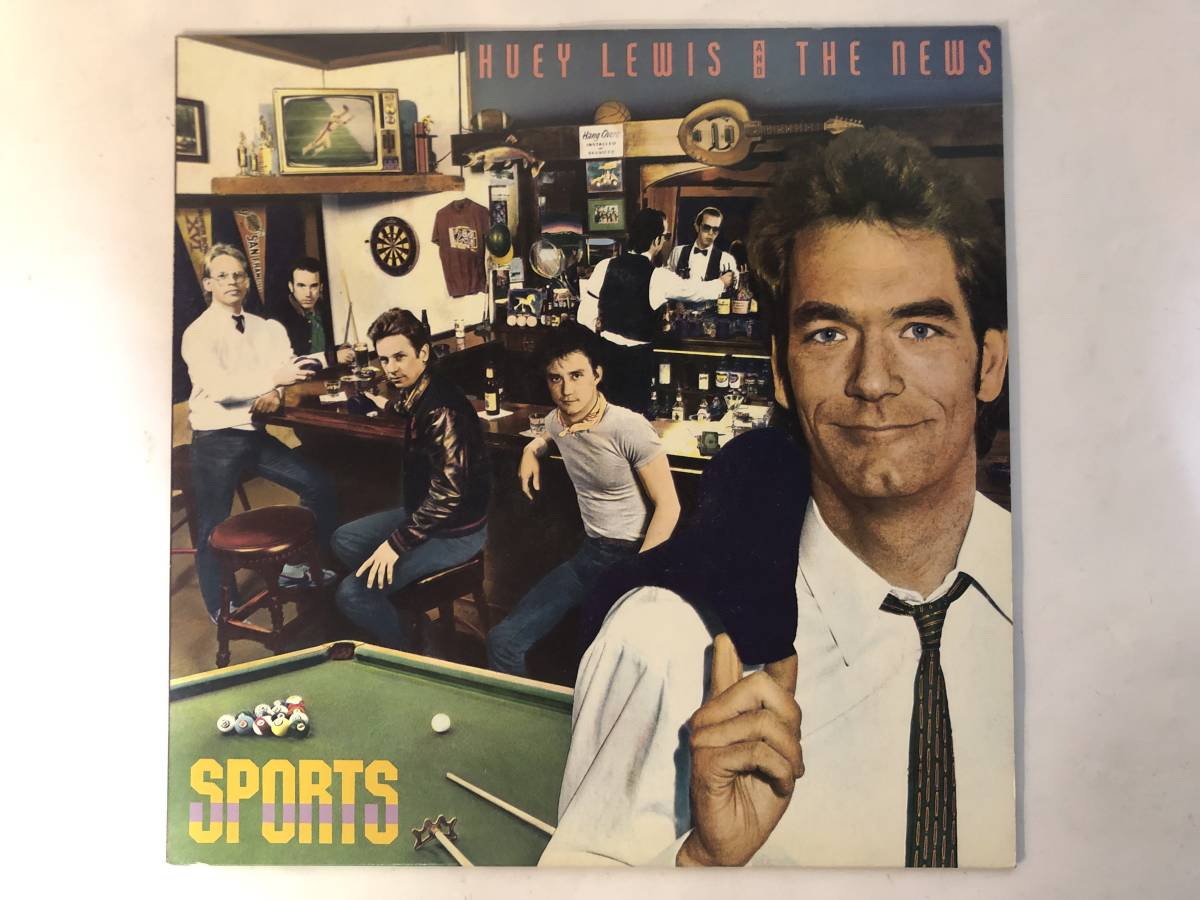 30507S 12inch LP★ヒューイ・ルイス・アンド・ザ・ニュース/HUEY LEWIS AND THE NEWS/SPORTS★WWS-81628拍卖