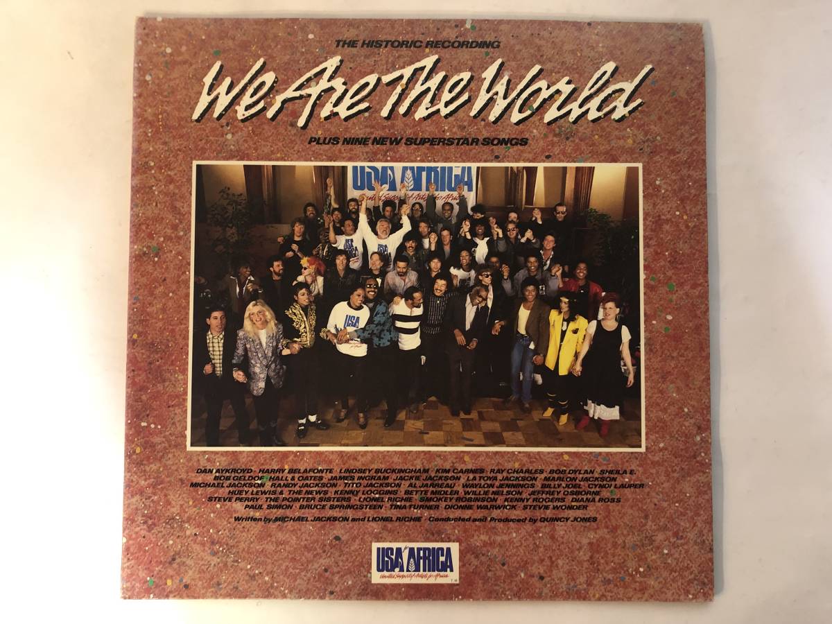 30522S 12inch LP★USA for AFRICA/WE ARE THE WORLD★28AP 3020拍卖