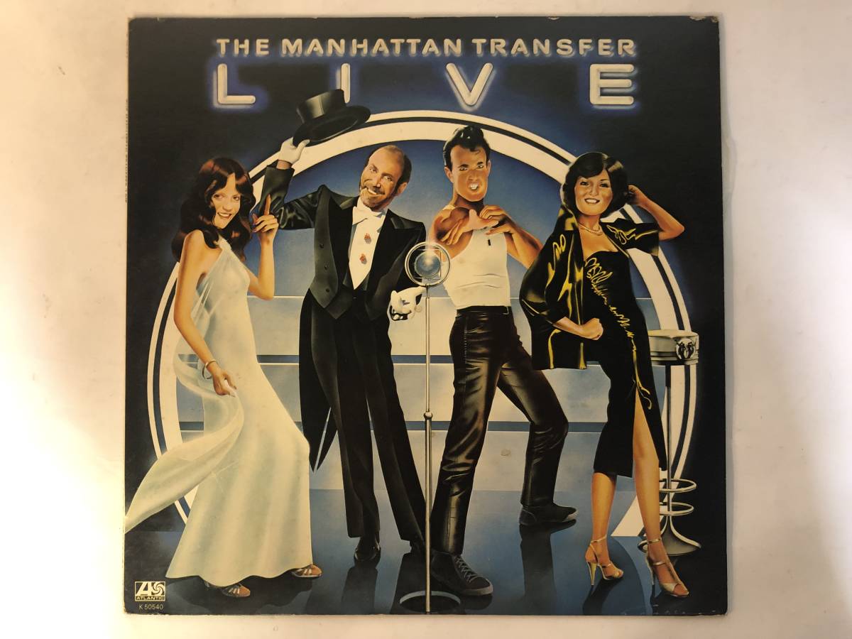 30522S 12inch LP★マンハッタン・トランスファー/THE MANHATTAN TRANSFER/LIVE★P-6443A拍卖
