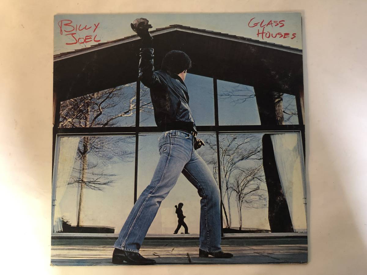 30522S 12inch LP★ビリー・ジョエル/BILLY JOEL/GLASS HOUSES★25AP 1800拍卖