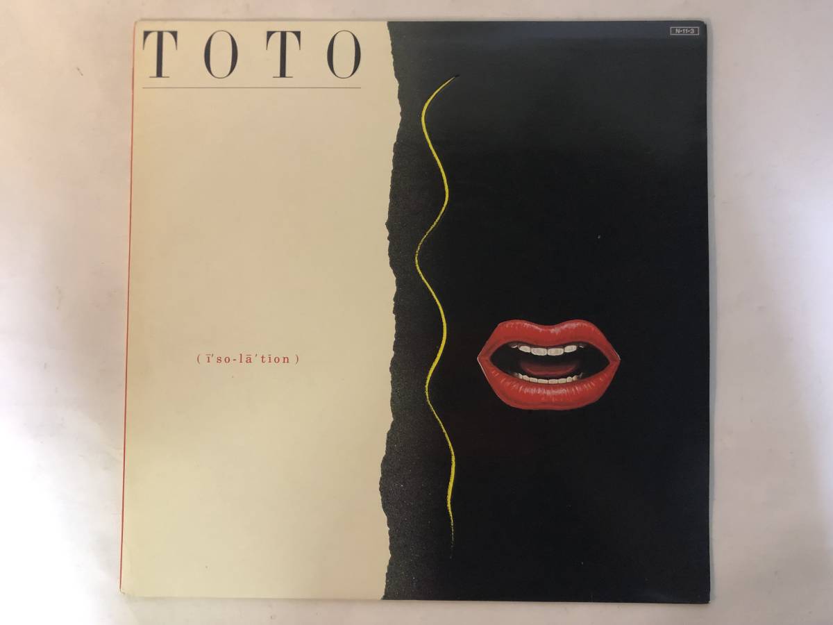 30525S 12inch LP★TOTO/ISOLATION★28AP 2929拍卖