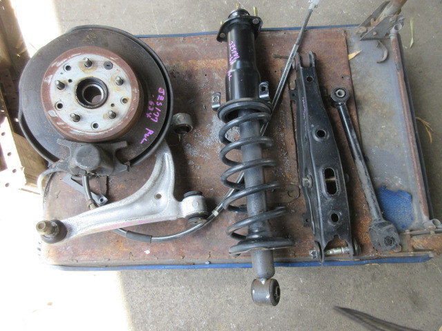 ★26R5A6958 JZS177 マジェスタ 左リアストラットASSY ブレーキ付 修理やストック等に拍卖