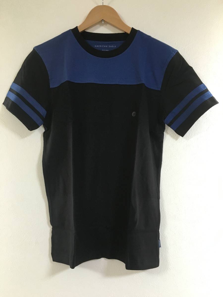 セール! 正規品 本物 新品 アメリカンイーグル 着心地抜群! 綿100% Tシャツ AMERICAN EAGLE 上品 オシャレ 高見え 高級感あり! XS ( S拍卖