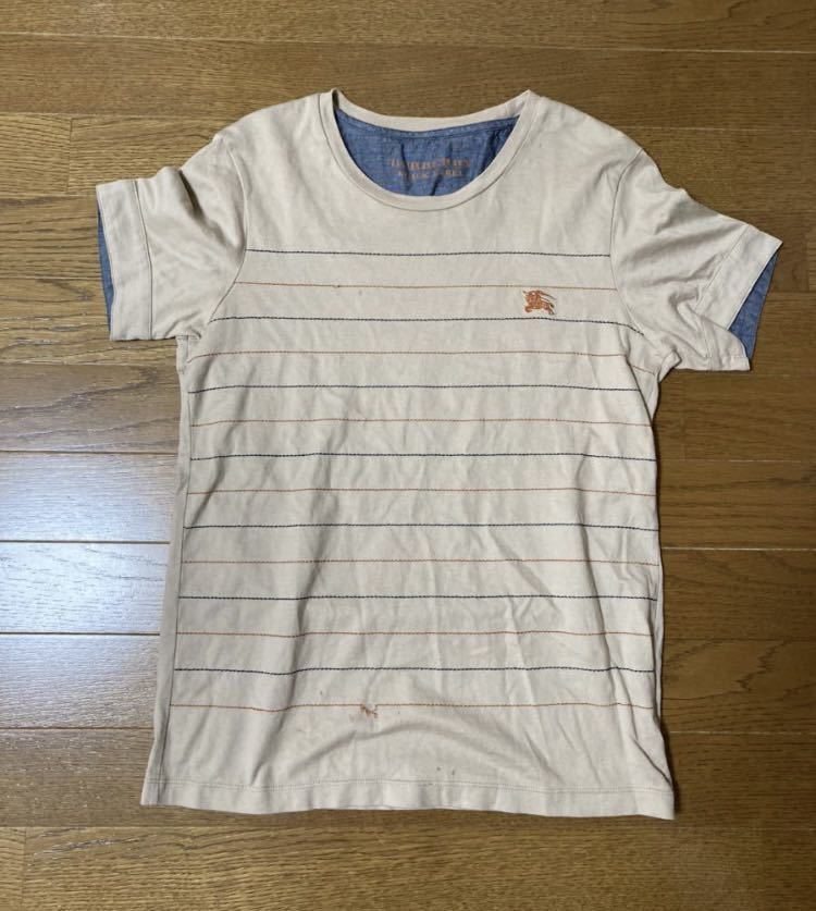 BURBERRY!バーバリーブラックレーベル Tシャツ・サイズ1 S〜Mぐらい拍卖