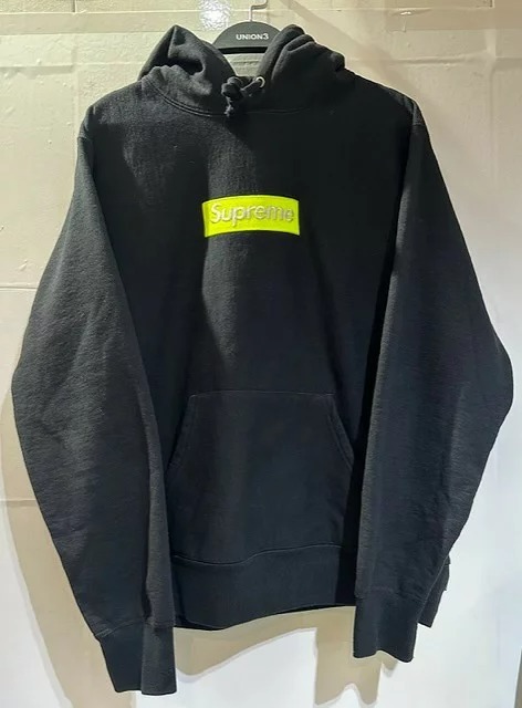 Supreme 17aw Box Logo Hooded Sweatshirt Mサイズ シュプリーム ボックスロゴフーデッドスウェットシャツパーカー BK拍卖