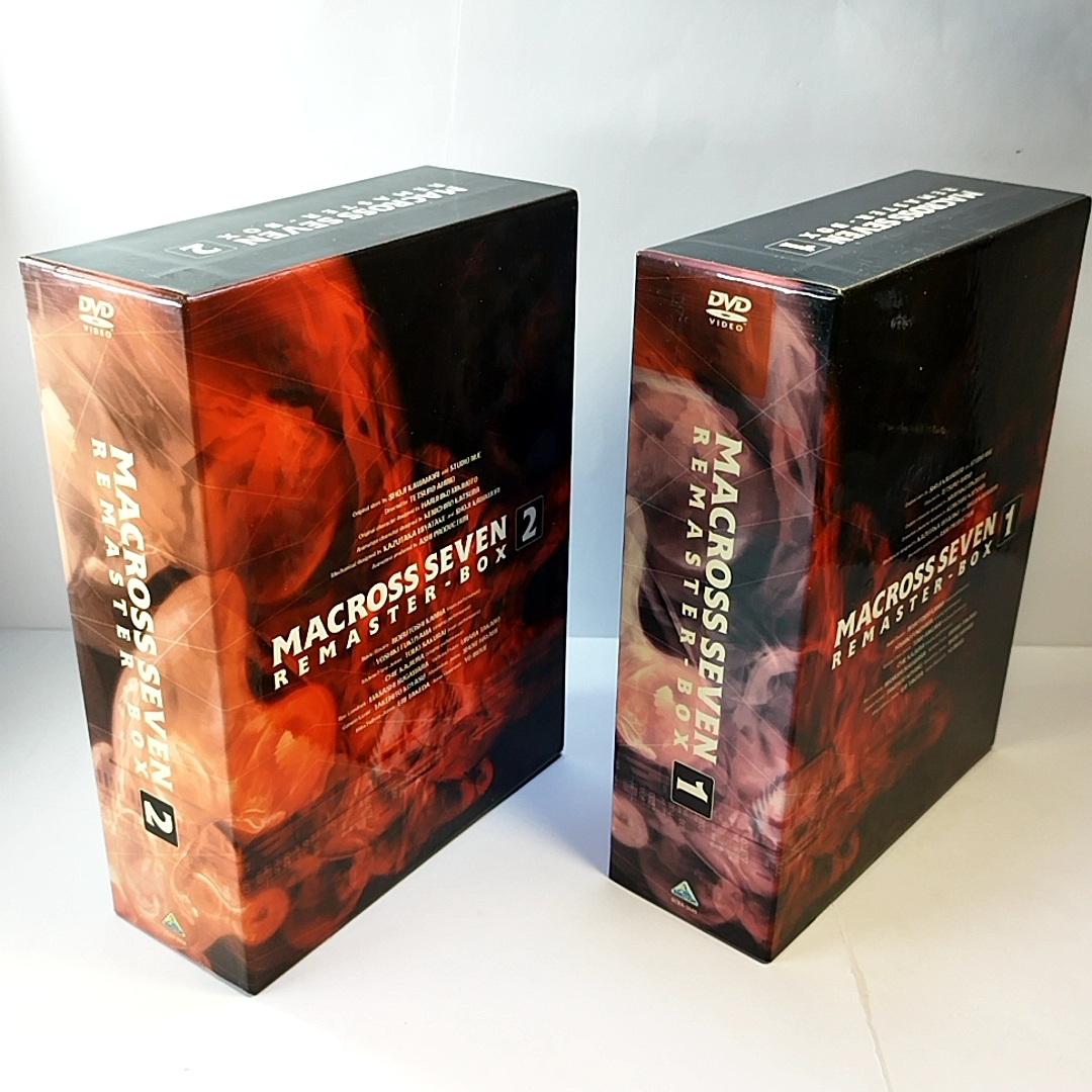 クーポンで3000円引 マクロス7 リマスターBOX 1+2 全2巻セット 計16DVD 期間限定生産商品/DVD BOX拍卖