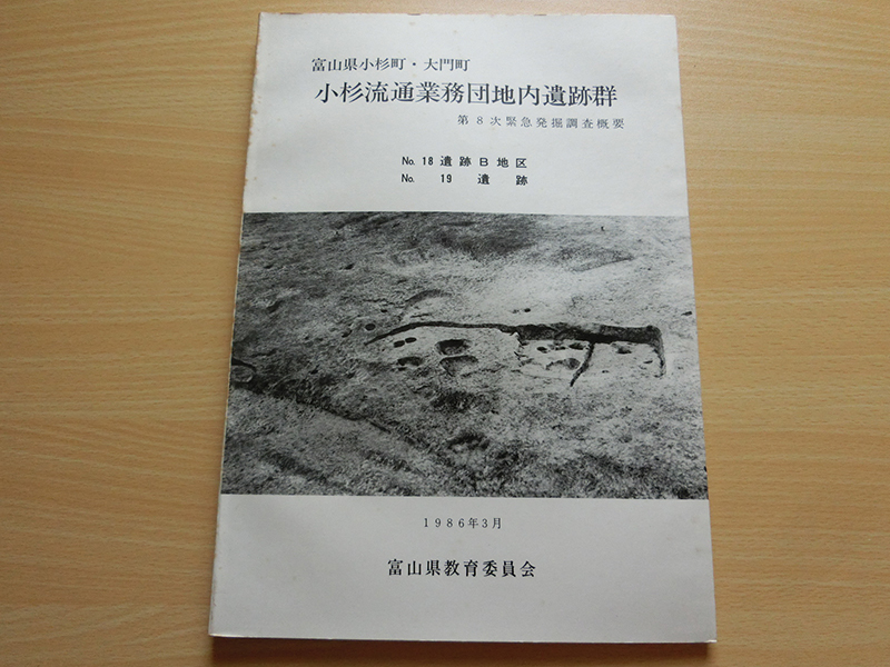 富山県小杉町・大門町 小杉流通業務団地内遺跡群 第8次緊急発掘調査概要 No.18遺跡B地区拍卖