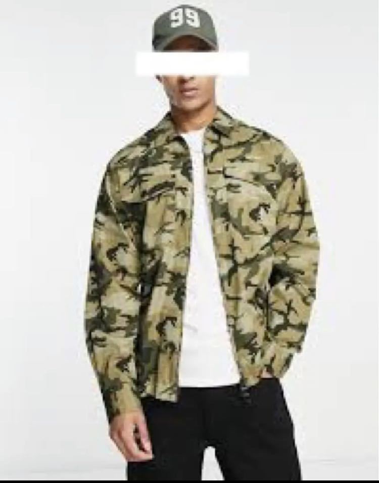 送料無料 新品 TOMMY HILFIGER CAMO SHIRT JK XXL拍卖