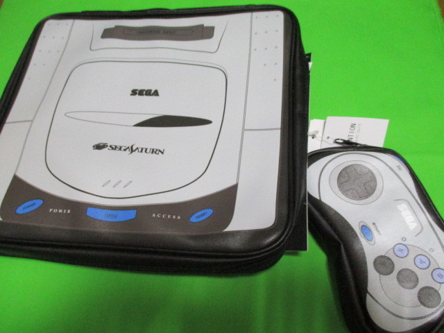 【遂にラスト1個】新品 即決 正規品 SEGA セガサターン タブレットケース コントローラー型 ポーチ付き セガ拍卖
