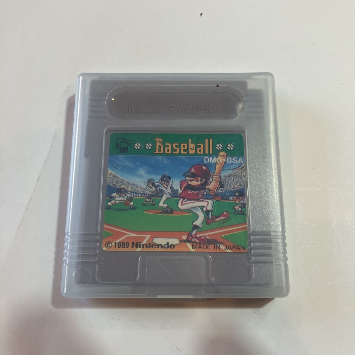 ゲームボーイ ゲームソフト BASEBALL 美品 ケース付き 動作未確認拍卖