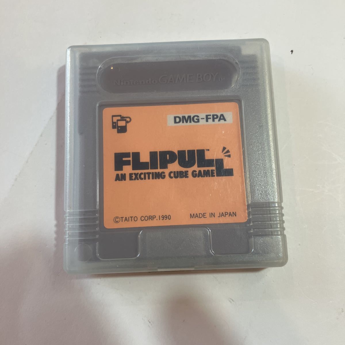 ゲームボーイ ゲームソフト FLIPULL 美品 ケース付き 動作未確認拍卖