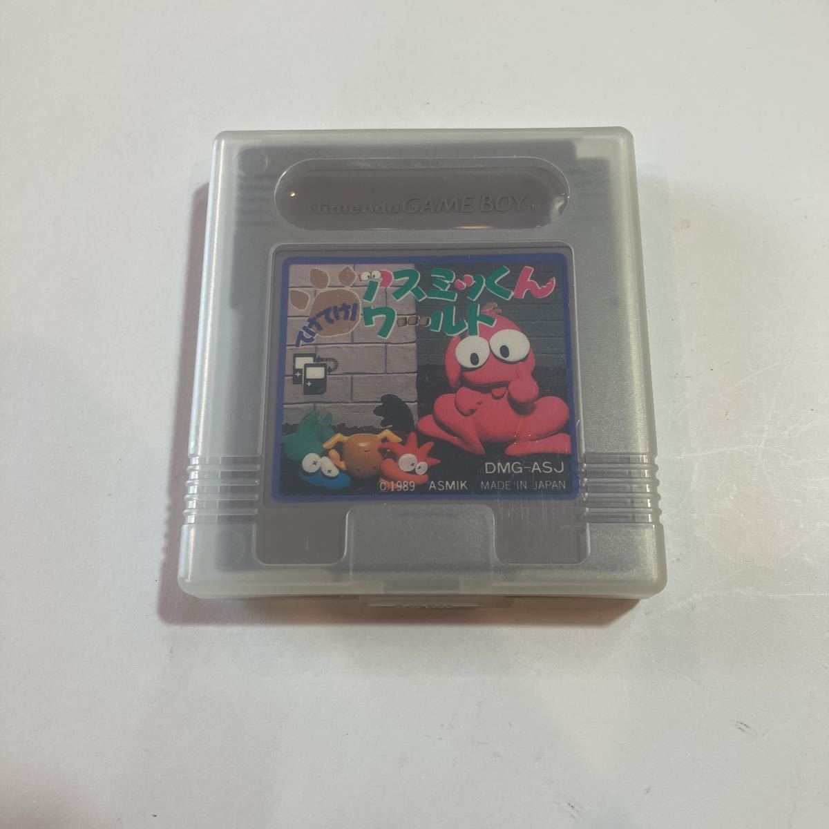 ゲームボーイ ゲームソフト てけ!てけ!アスミッくんワールド  美品 ケース付き 動作未確認拍卖