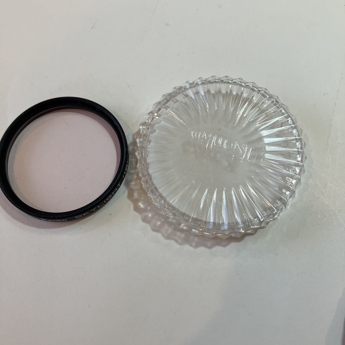 フィルター KENKO SKYLIGHT 1B 48MM ネジ込み式 ③ 美品 フィルターケース付き拍卖