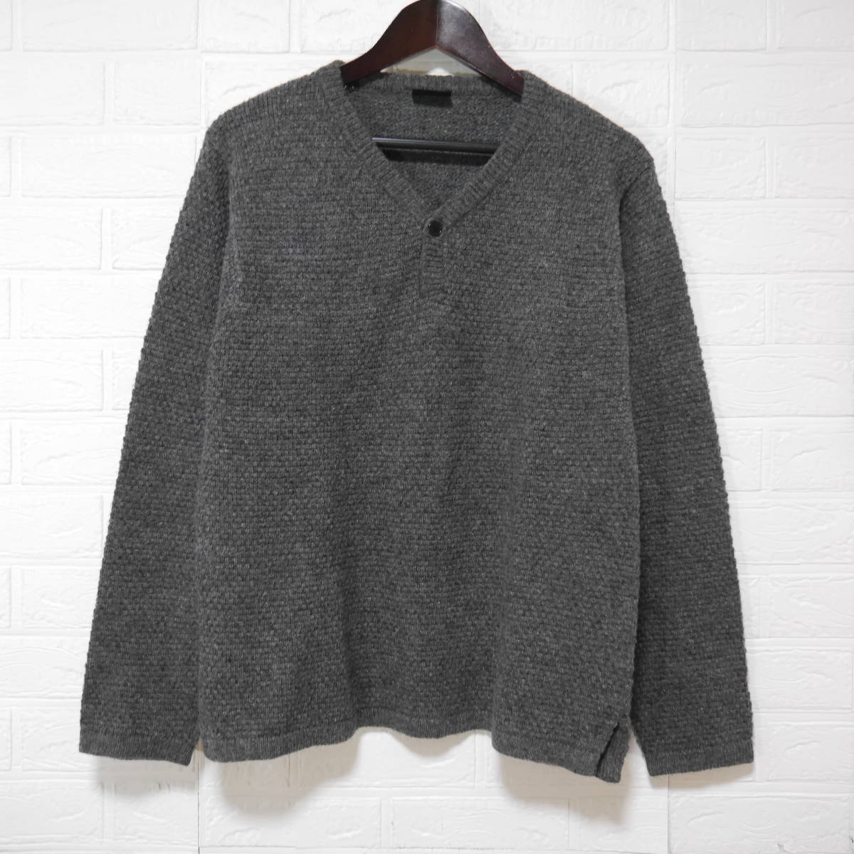 A643 ◇ JOURNAL STANDARD | ジャーナルスタンダード ニット グレー 中古 サイズM拍卖