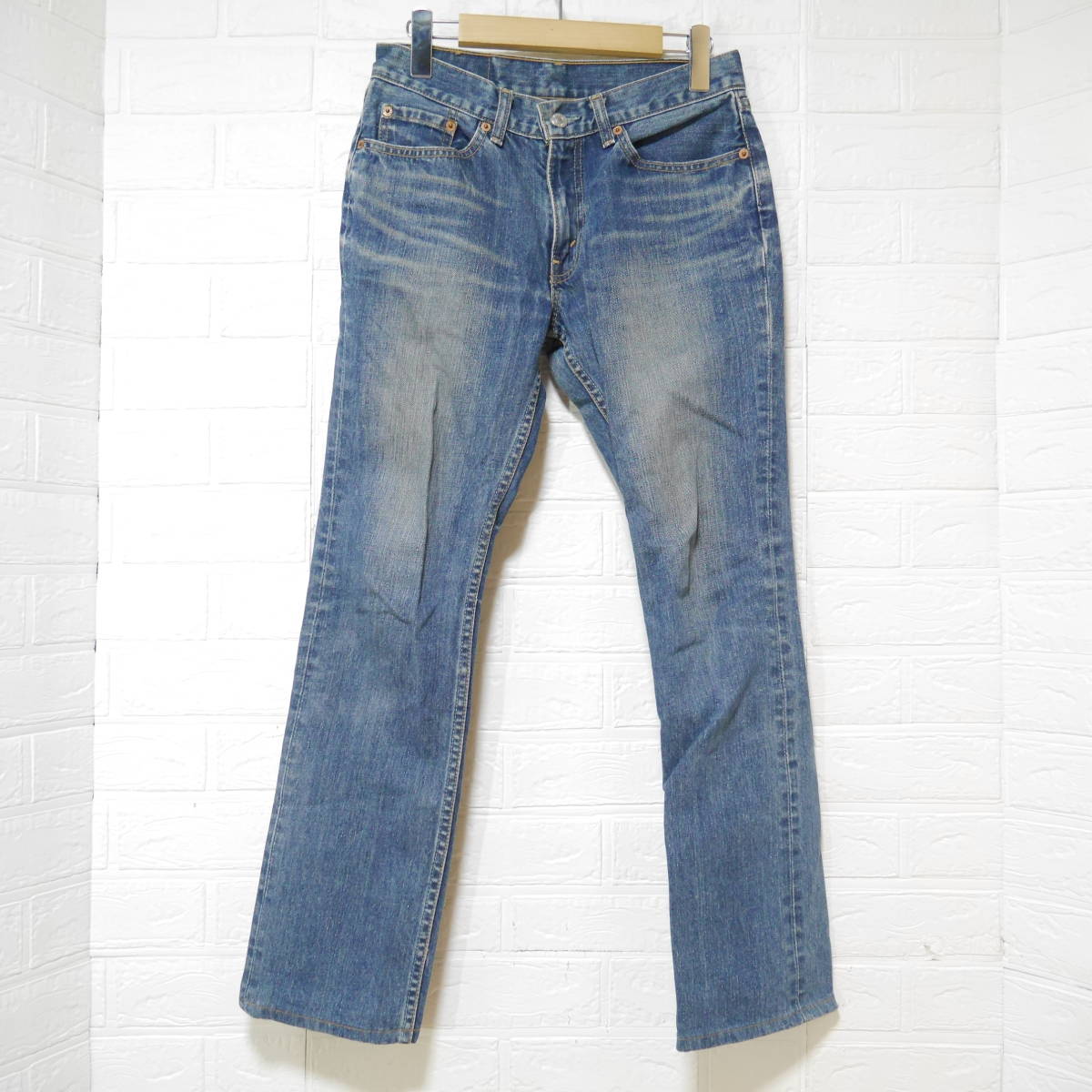 A649 ◇ Levi's 502 | リーバイス ジーンズ 青 中古 サイズ30拍卖
