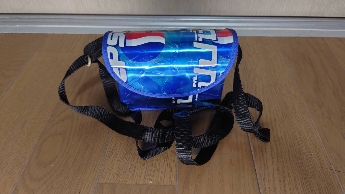 【レア品/未使用】ペプシのバック 空き缶のバック タイペプシ 小物入れ拍卖