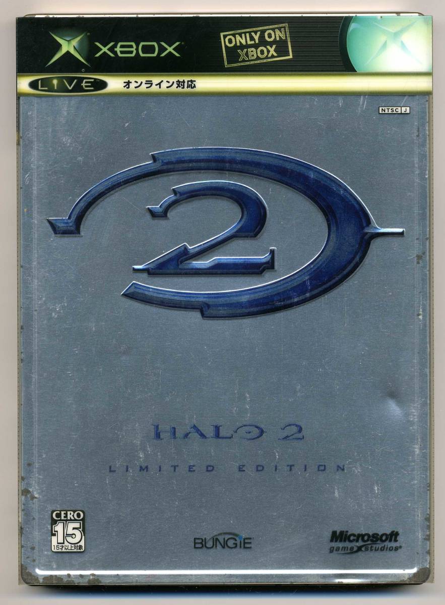 2点落札送料無料 中古 ヘイロー2 リミテッド エディション 限定版 HALO2 LIMITED EDITION 背表紙に、目立つ錆が御座います。拍卖