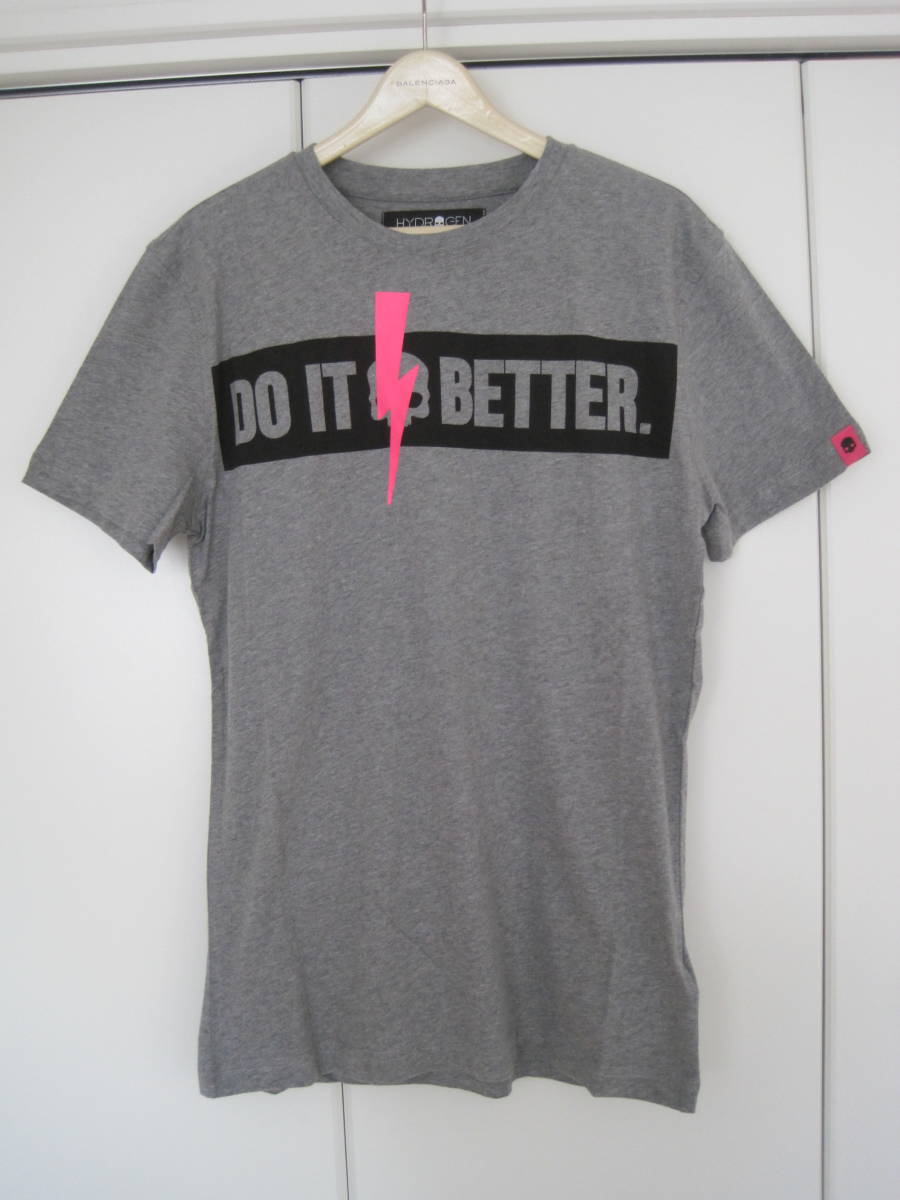 新品 定価 18,000円 HYDROGEN ハイドロゲン Tシャツ S 三喜商事 トルコ製 拍卖