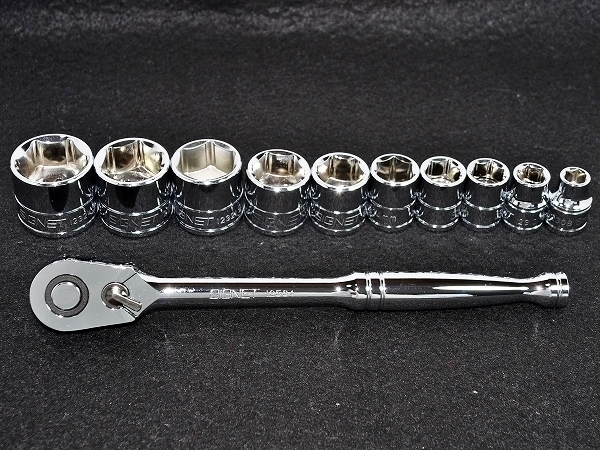 ★SIGNET シグネット ラチェットハンドル+ソケット10個 セット◆拍卖