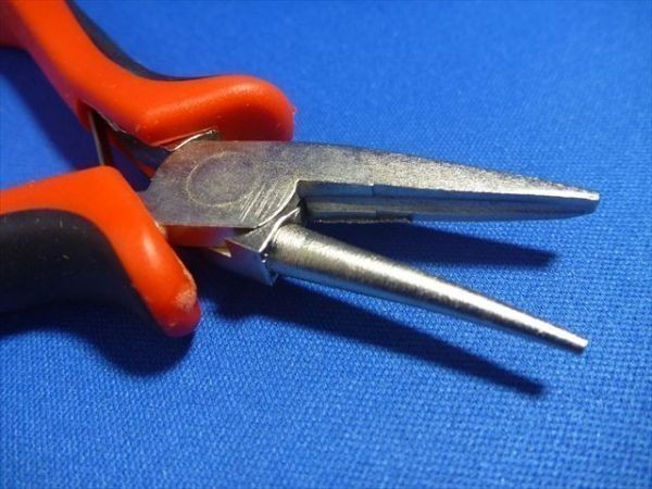 027 丸ペンチA、ステンレス、手芸、アクセサリー加工、針金、銅線、ステンレス線加工にはりがね工作、曲げる、輪を作る拍卖