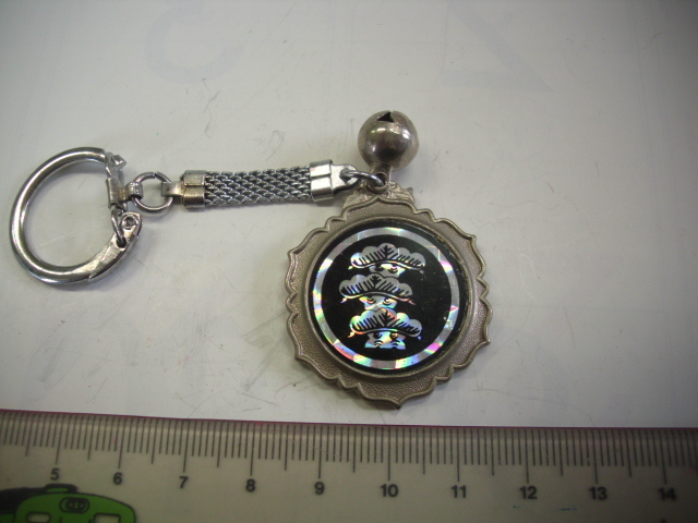 キーホルダー■招福家紋 三階松■/#4270拍卖