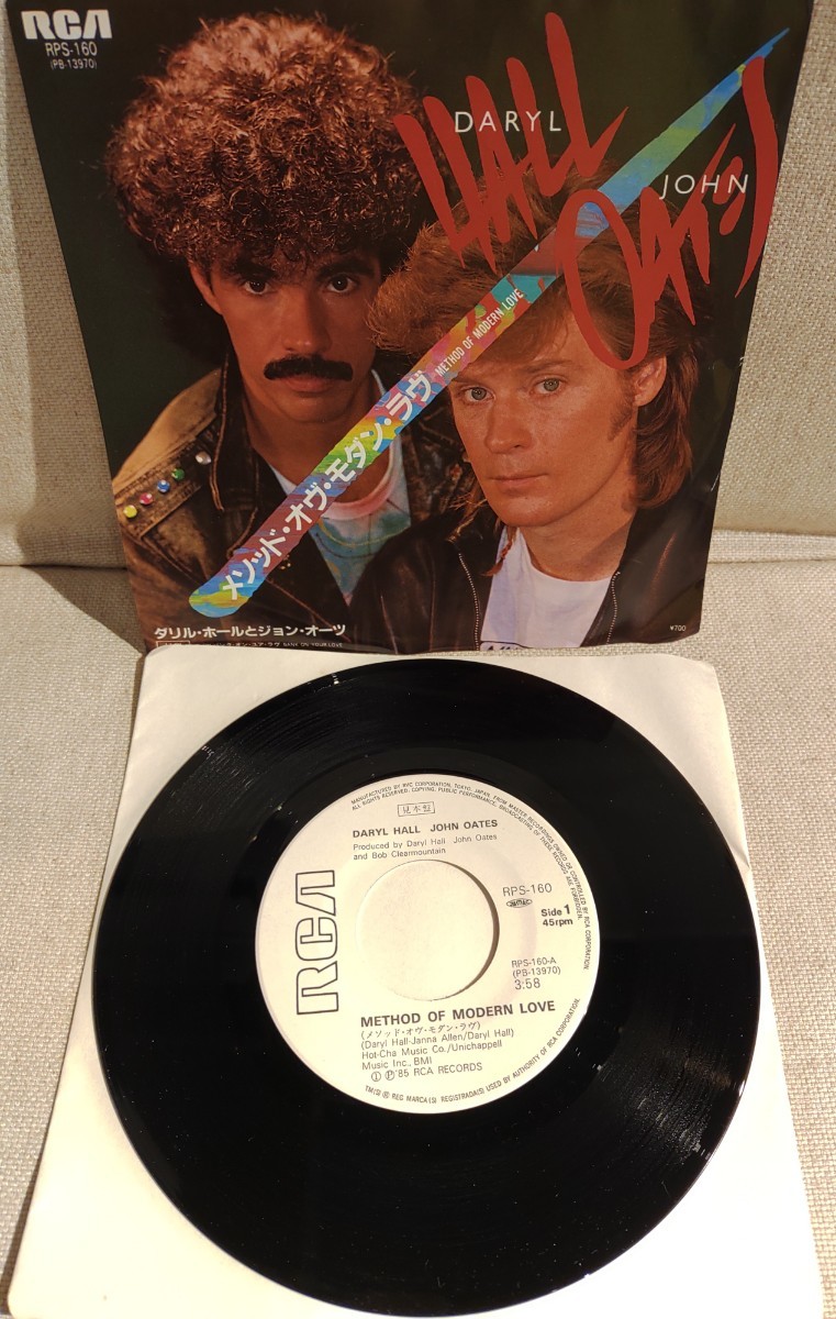 ♪非売品 ダリル・ホールとジョン・オーツ/メソッド・オブ・モダン・ラヴ/DARYL HALL & JOHN OATES/METHOD OF MODERN LOVE/見本盤/プロモ用拍卖