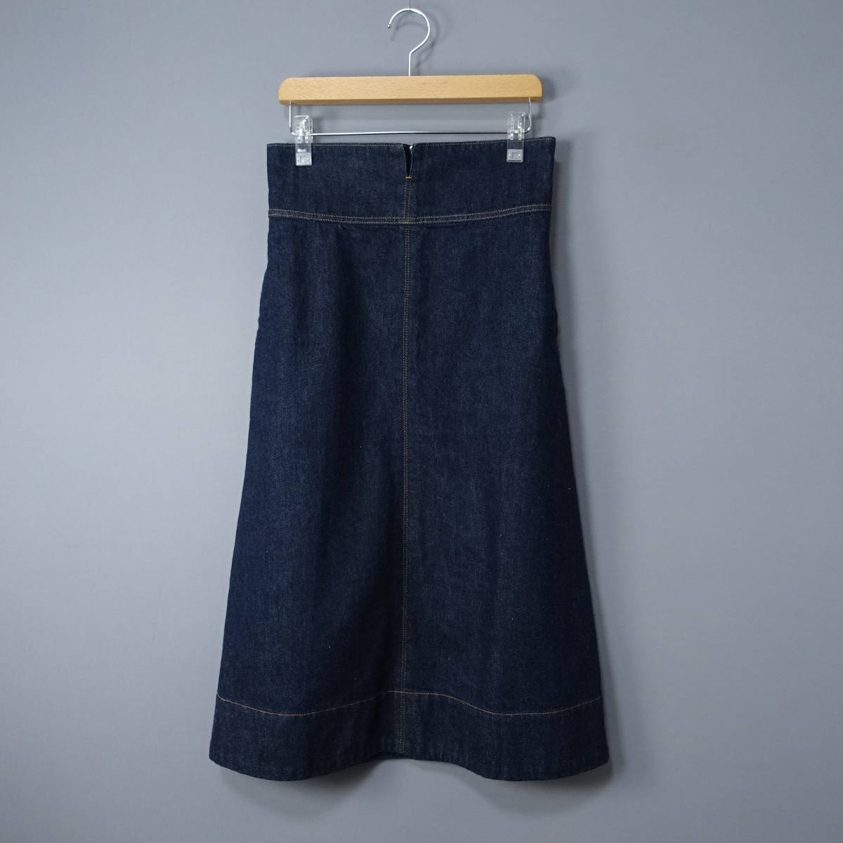 MACPHEE/マカフィー/34/日本製/デニム/ロングスカート/インディゴ/レディース/トゥモローランド/TOMORROWLAND拍卖