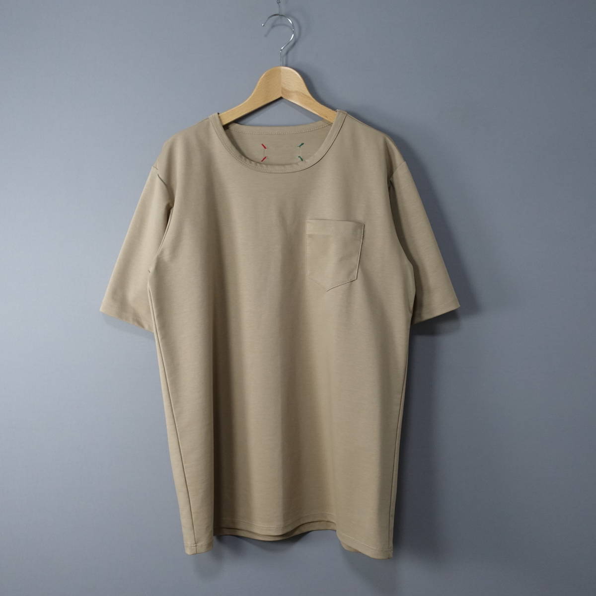 ☆美品☆EUROKENVY/ユーロケンビー/ERKV/M/日本製/半袖カットソー/ベージュ/半袖/Tシャツ/メンズ/拍卖