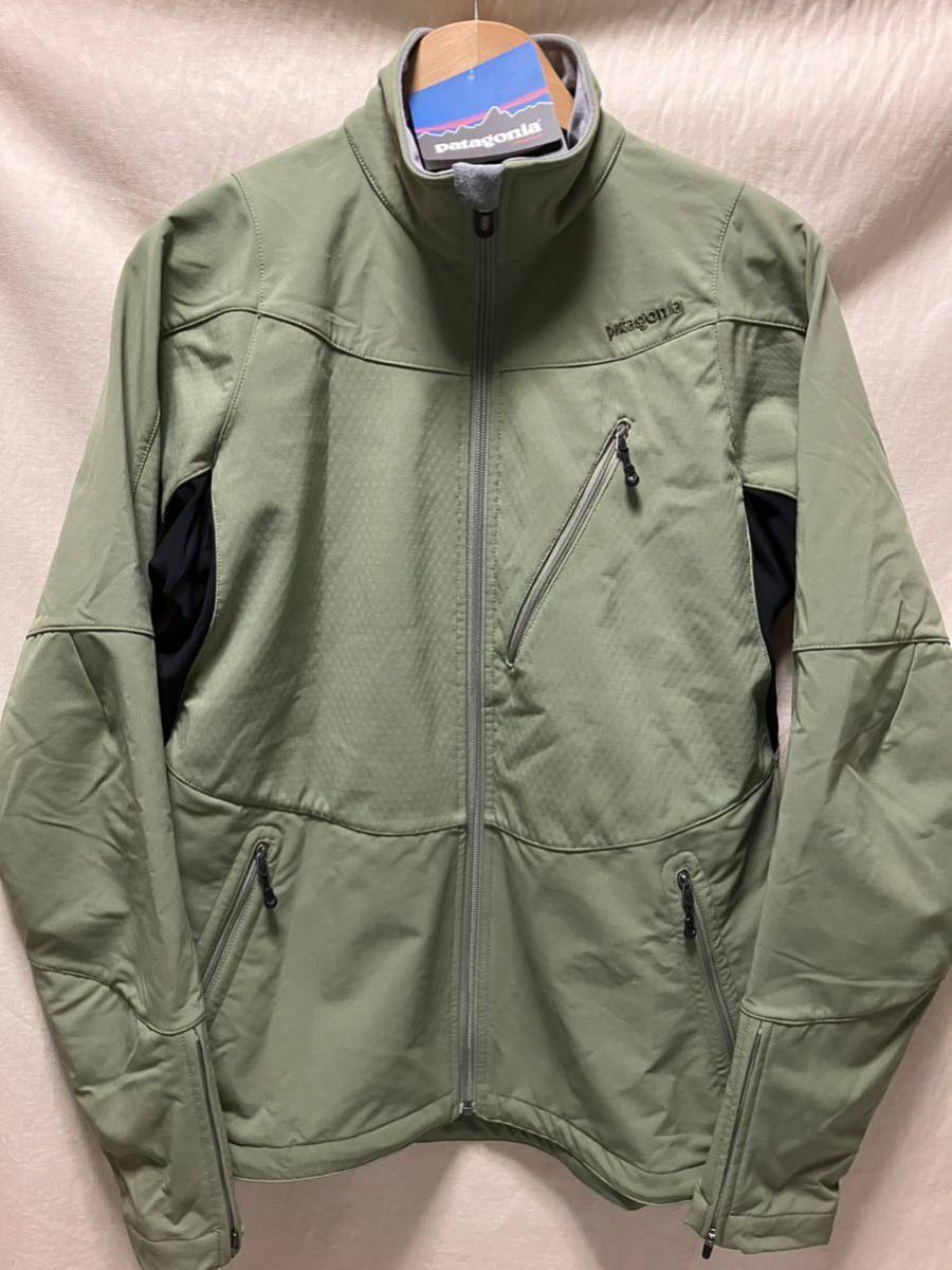 新品 patagonia インテグラジャケット S ソフトシェル F9 スリングショット ガイド / surf バイク レギュレーター mars daiwa pier39 R1 2拍卖