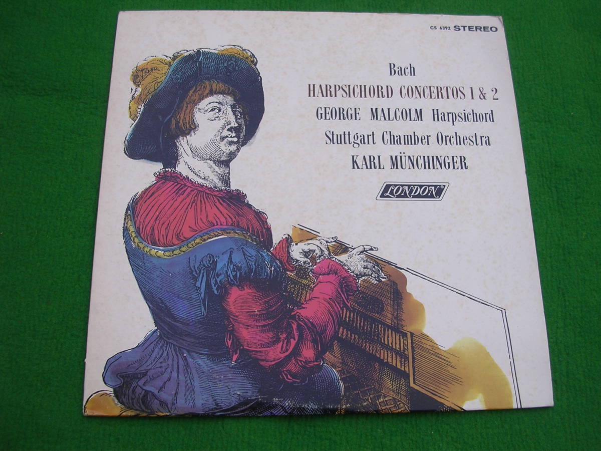 LP・US☆ジョージ・マルコム / バッハ /チェンバロ協奏曲 No.2 No.1/マンヒンガー拍卖