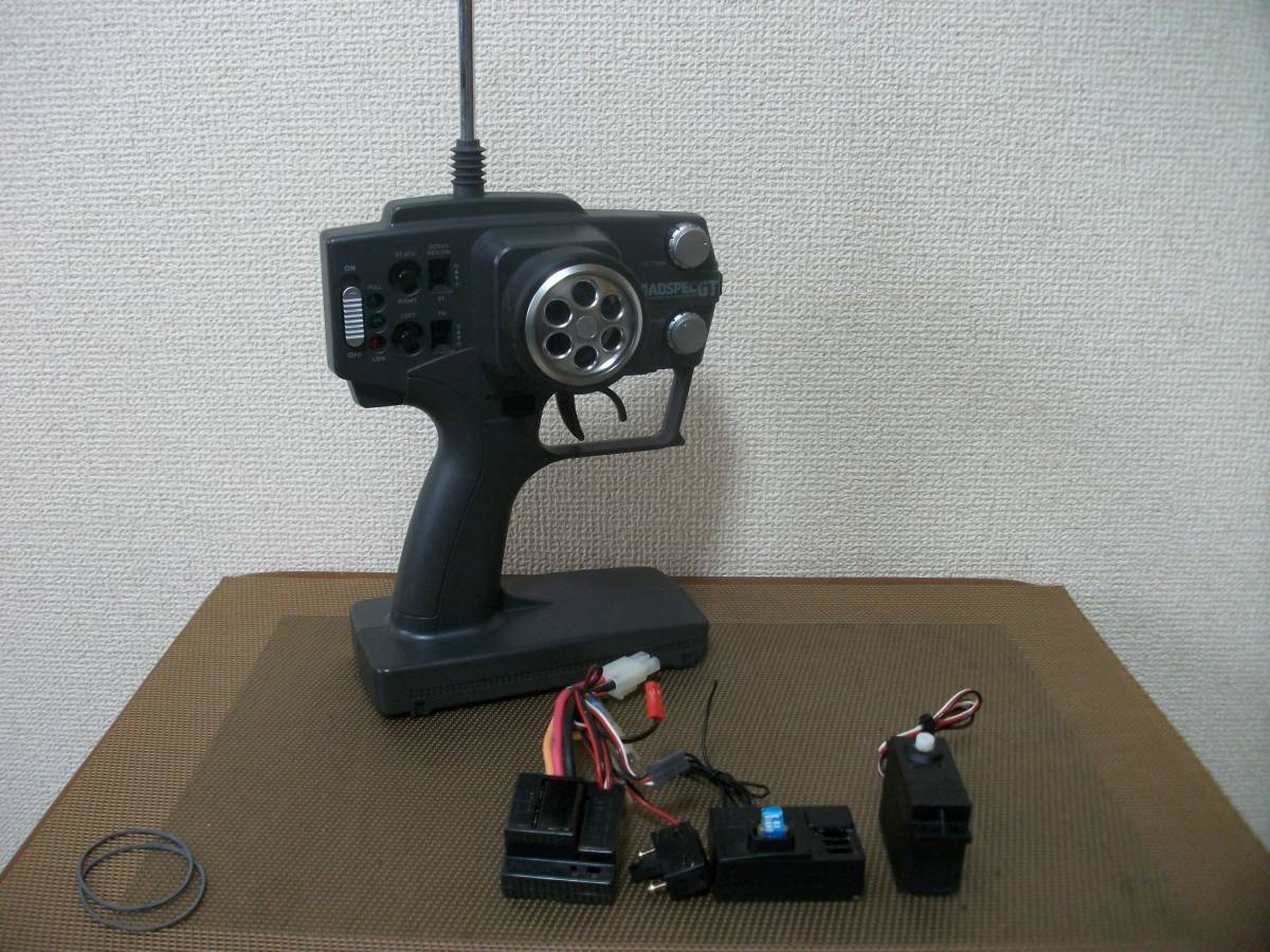 ☆【激安目玉商品】田宮 アドスペックGT アンプ(TEU101BK)セット ※簡易通電動作確認済 レターパック対応 一応ジャンク扱 現状!拍卖