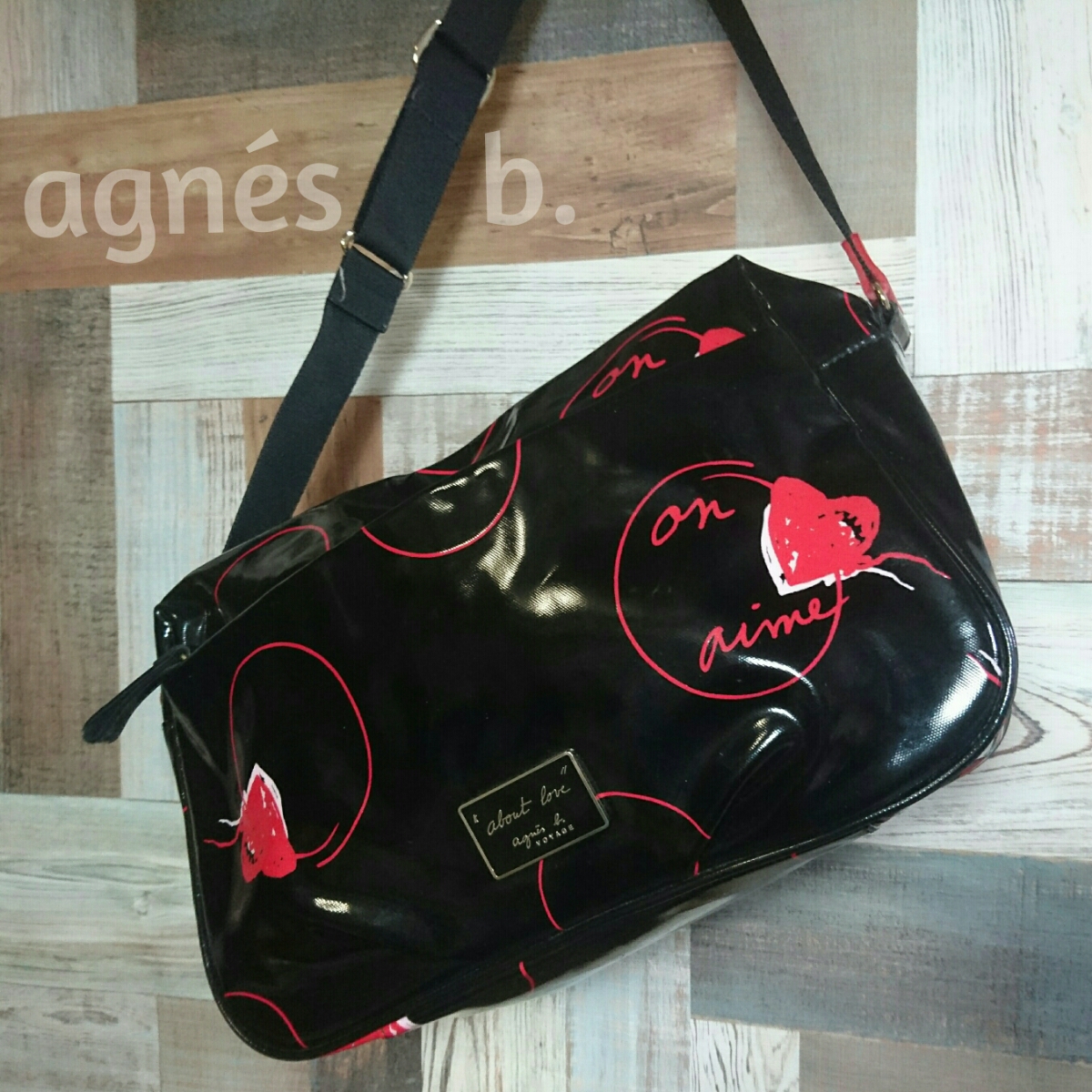 agnes b. アニエスベー ショルダーバッグ 中古品 4ZB176拍卖