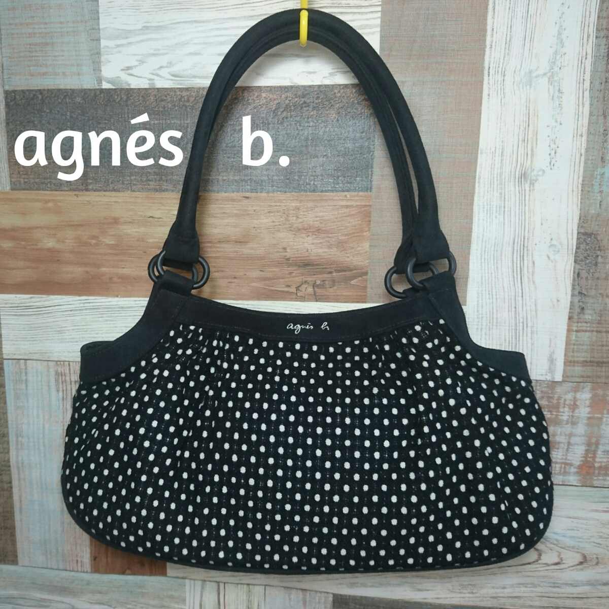 agnes b. アニエスベー ショルダーバッグ 中古品 3ZB201拍卖