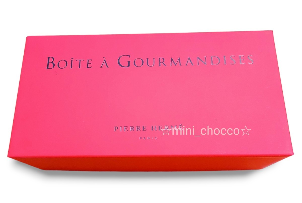 ☆ピエール・エルメ・パリ BOX 赤☆送料350円~1060円☆PIERRE HERM PARIS 空き箱 ギフト ボックス 入れ物☆RED 箱 小物入れ 収納拍卖