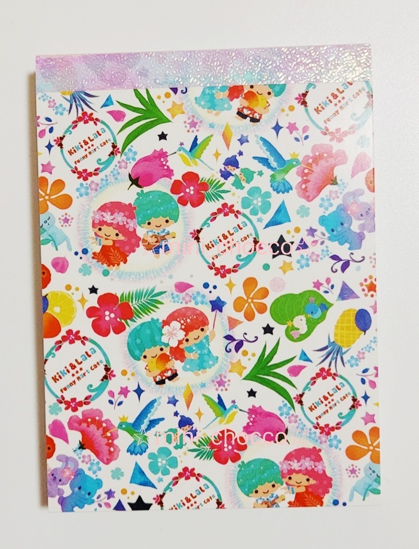 ☆キキララ × Funny Mart Cafe コラボ メモ帳☆送料140円or230円☆リトルツインスターズ ファニーマートカフェ 可愛い ミニ ノート 非売品拍卖