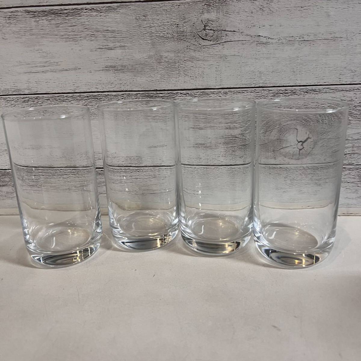 9オンスタンブラー 4個セット タンブラーグラス ビールグラス ウォーターグラス拍卖