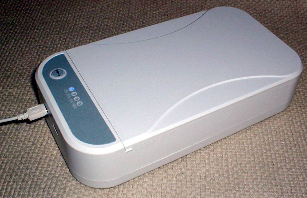 No Brand UV 滅菌 除菌 ケース 起動OK! タイマー付き 紫外線 除菌 滅菌 ボックス 内寸18×10×3cm メーカー不明 送料600円拍卖